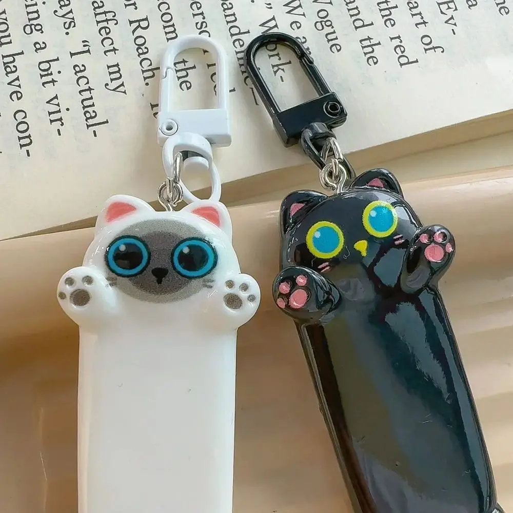 

Kawaii Resin Cat Keychain Bag Accessory Purse Seeking A Hug Cat Car Keyring 's Gift
