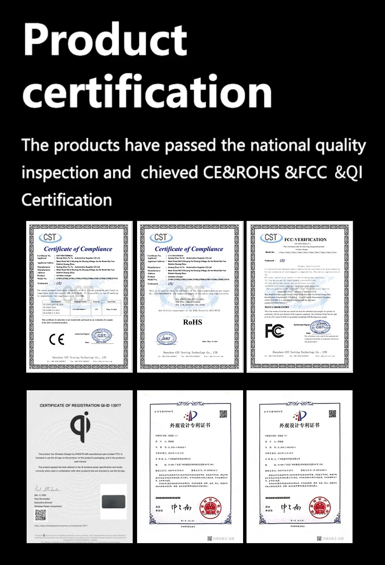 Bezprzewodowa ładowarka samochodowa do Toyota Corolla 2007 2008 2009 2010 2011 2012 Akcesoria Adapter do szybkiego ładowania telefonu 15W