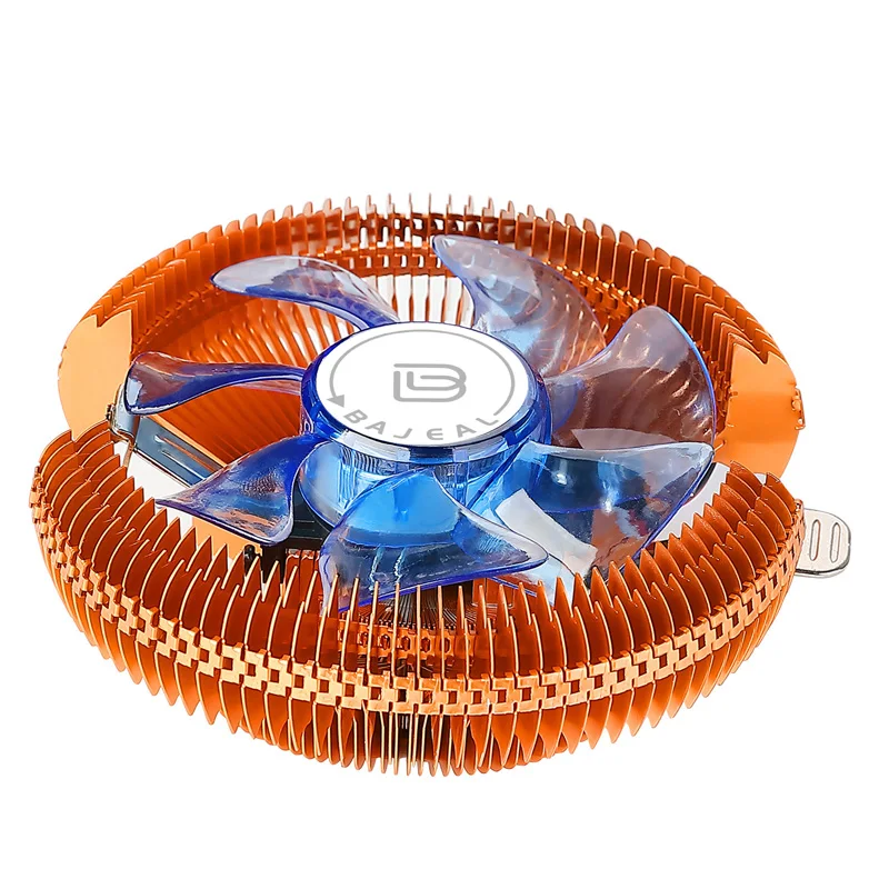 Aluminum Radiator Heat Sink for Bajeal P4 Compatible with For 775 1155 Socket CPU Fan Luminous Cooling for AMD Computers