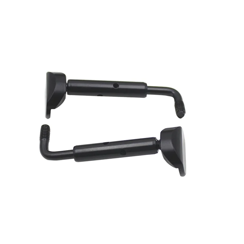 AD45 3 أزواج من 4/4، 3/4 حجم الكمان Chinrest الذقن بقية المشبك المسمار أسود اللون انفصال