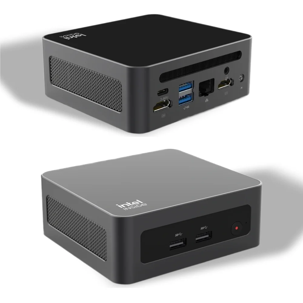 Mini PC NUC de 12. a generación Core i5 12450H, 8 núcleos, 16G de RAM, 1TB SSD, pantalla Triple, Windows11, Mini ordenador de escritorio para juegos de oficina en casa