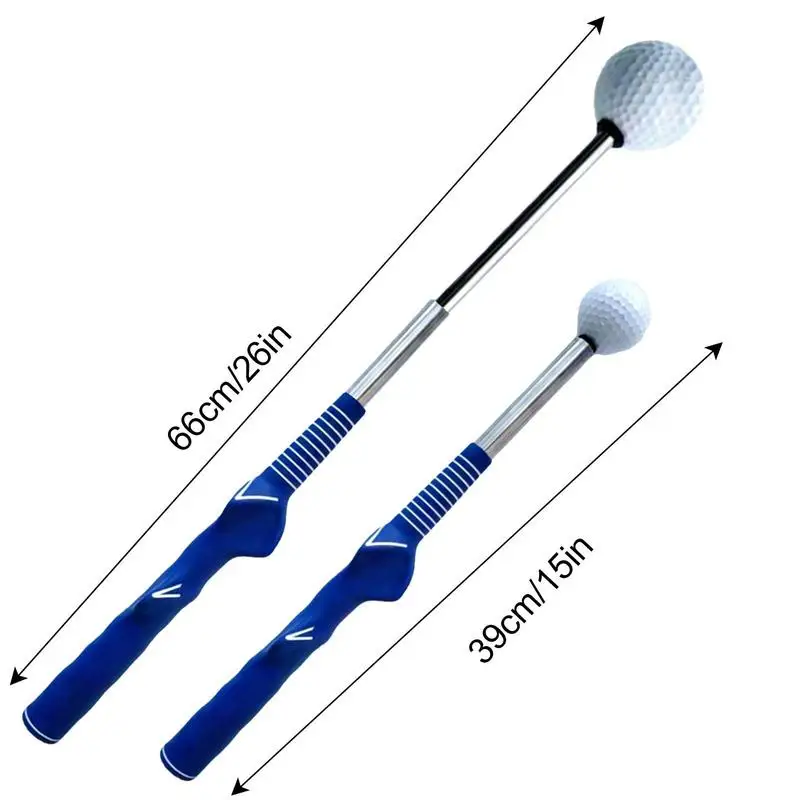 Golf Swing Trainer Stick telescopico Golf Swing correzione ausili per l\'allenamento accessori per il Golf pratica Stick ausili per l\'allenamento per