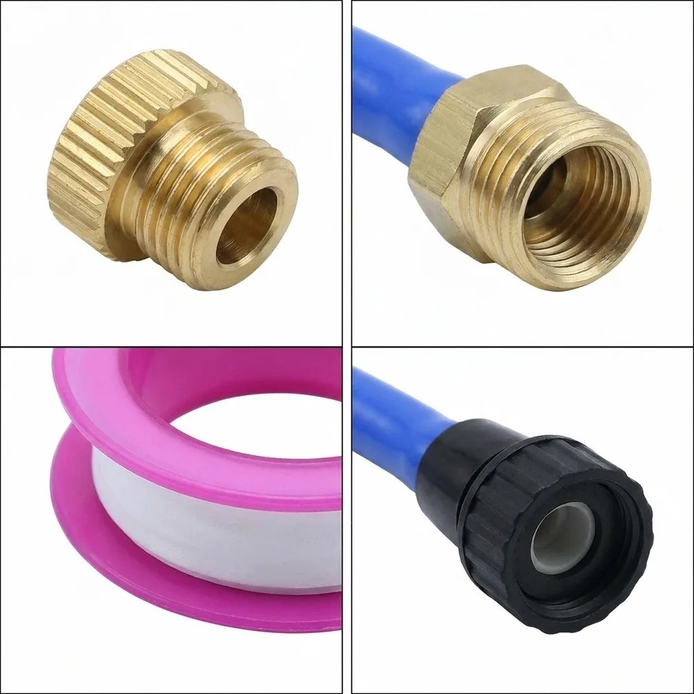 Hose Sprayer for Garden and Outdoor Cleaning with Gentle Mist to Powerful Jet Settings for Watering Applications