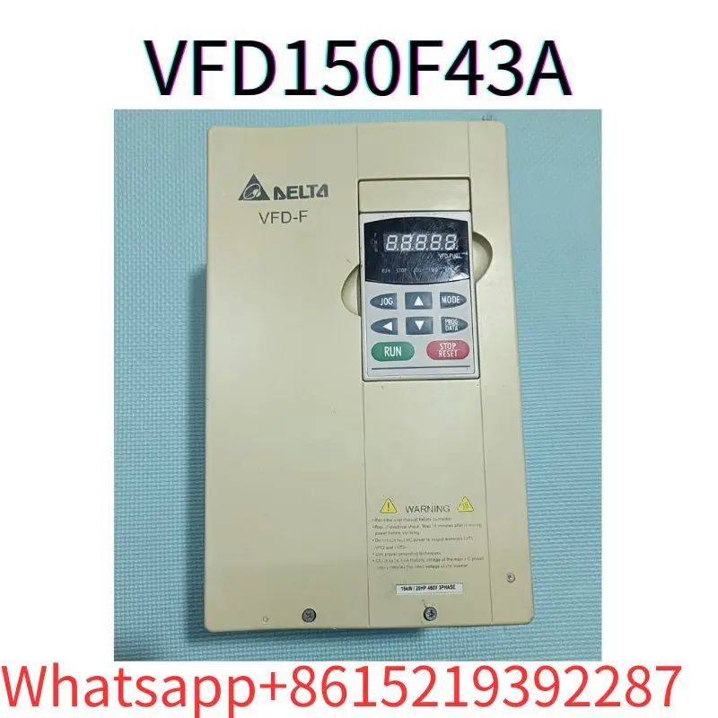 

second-hand Frequency converter VFD150F43A 15KW 380V tested ok