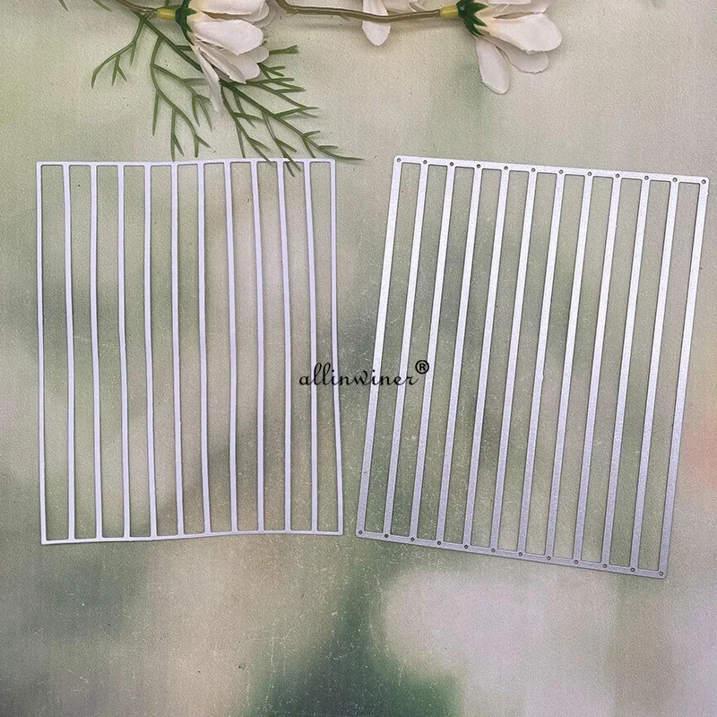 

Новые металлические вырубные ножи для вырезания прямоугольных рамок для скрапбукинга, альбомов, бумажных открыток, декоративных поделок, тиснения и вырубки.