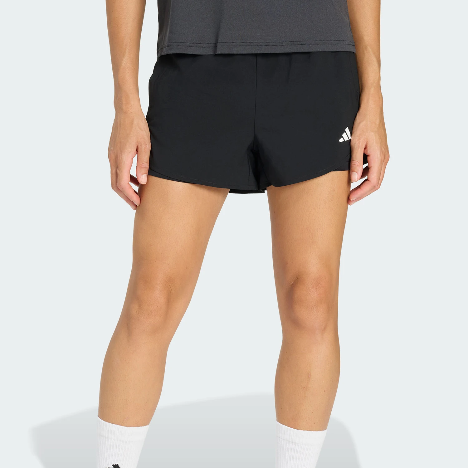adidas-genuine-women's-simple-cool-comfortable-training-sports-shorts-kb1242