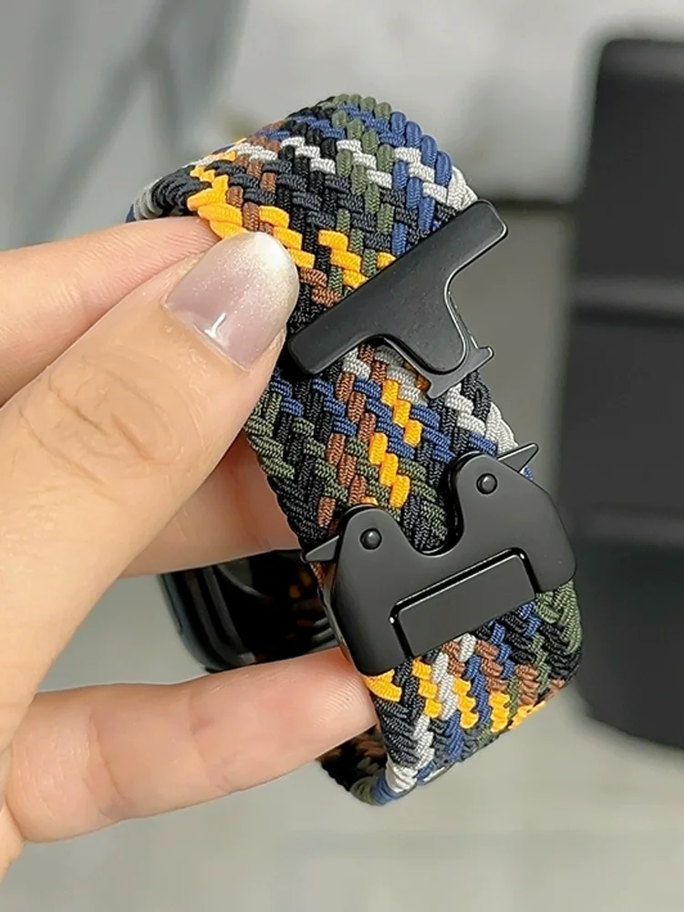 

Плетеный парашют для Google Pixel Watch 4, ремешок 41 мм, 45 мм, аксессуары, спортивный нейлоновый браслет correa, ремешок Google Pixel Watch 3 2