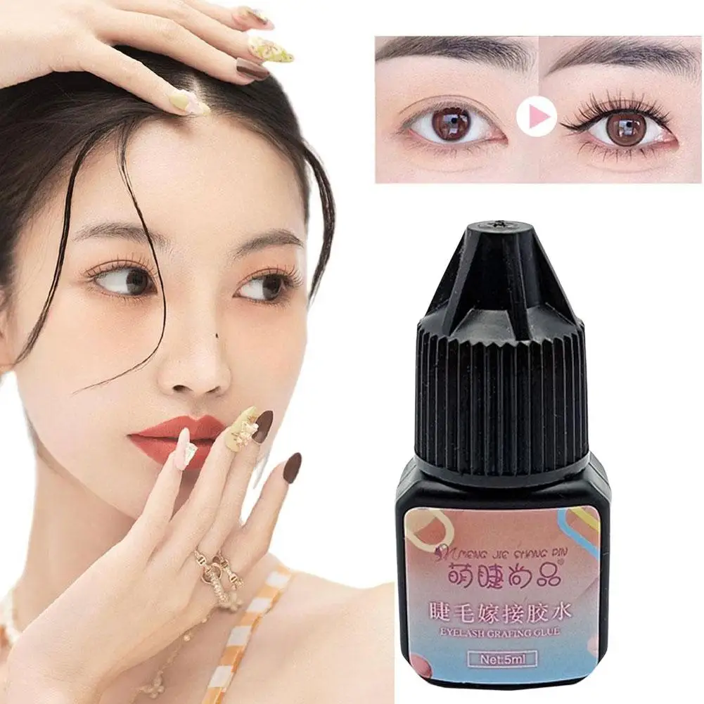 5ML Lashes Bonding Black Glue Individual No Allergy Dry Extensions Lasting Long Adhesive False Glue Eyelashes Fast Eyelash R3J2