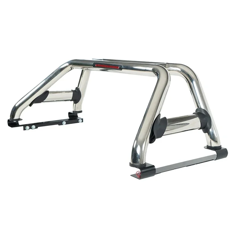 Factory Hot Selling Auto Exterior Accessories Stainless Steel Car Tent Trucks Fits Tacoma L200 VIGO-Sports Design