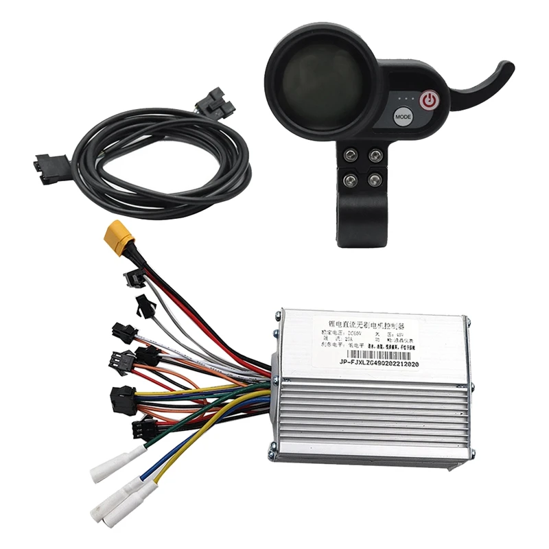 

For JP 60V 25A Controller Brushless Motor+36-60V Dashboard Meter Kit For JP Electric Scooter Accessories