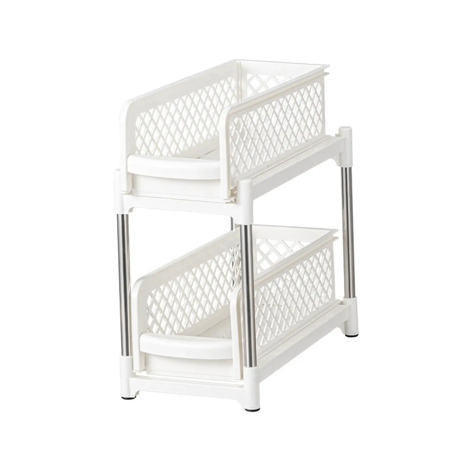 under Sink Organizers Storage Sliding Drawer Bathroom Sturdy 2 Tier Countertop Organizer Pull Out Cabinet Organizer Drawers