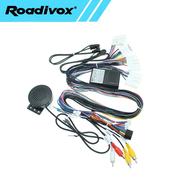 Android Car Radio Stereo Wire Harness Power Cable Adapter Canbus Decorder For Renault Clio 4 Sandero Duster Trafic Arkana Captur