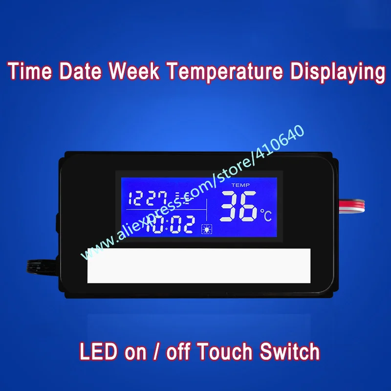 Trumsense K3014A 3 Gương Nhiệt Độ Thời Gian Hiển Thị Ngày Công Tắc Cảm Ứng Cho Phòng Rửa Phòng Ngủ Ngồi LED Gương Hot Bán Hàng