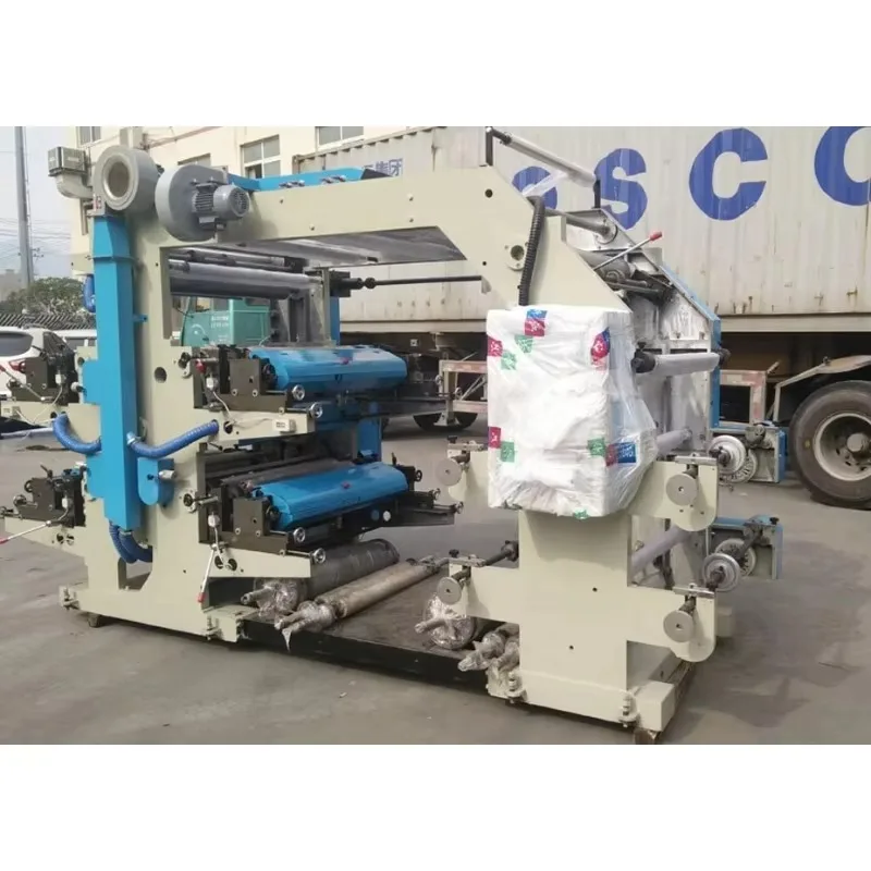 YG Customized Printing Machine for Non Woven Bag 4 Color Plastic Flexo Printing Machines Automation Paper Bag Printing Machine