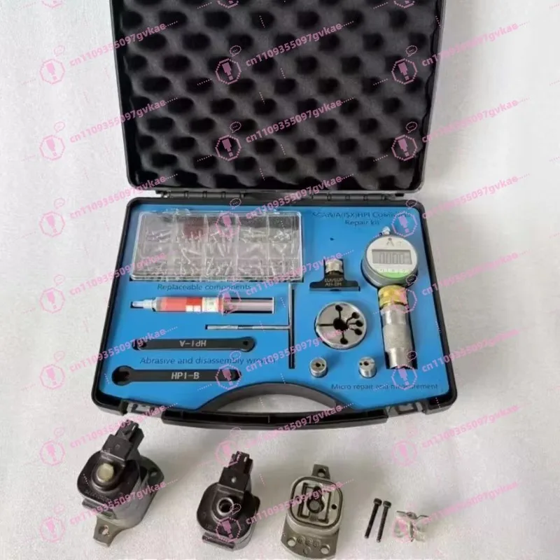 

Набор инструментов для ремонта и динамического измерения арматуры и шпули форсунок Cummins XPI HPI