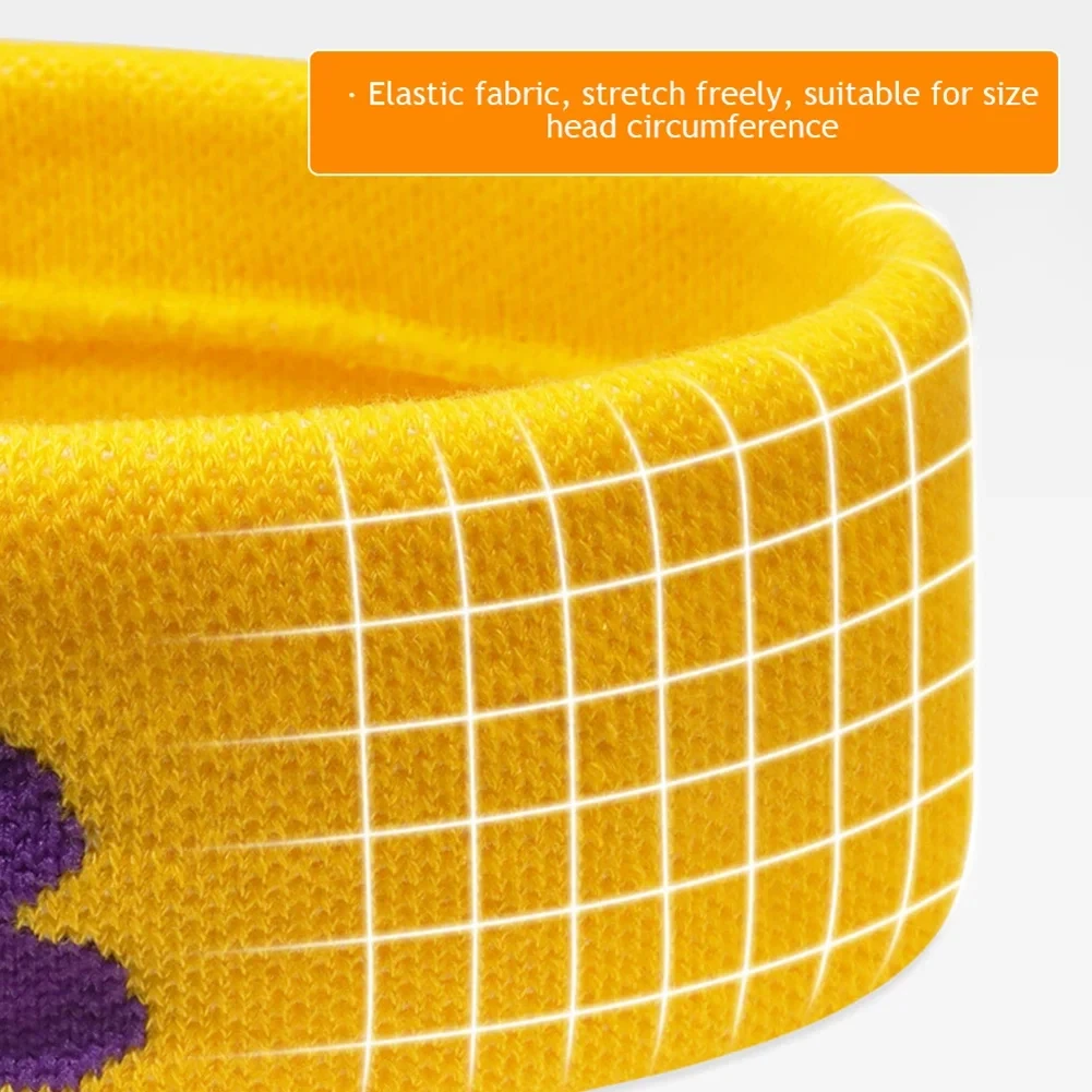 Sport-Stirnband aus Baumwolle, Nummer 24, elastisches Schweißband, Schutz, Basketball, Tennis, Sport, Erwachsene, Kinder, Fitnessstudio, Fitness, Schweiß-Haarband – Detail 6