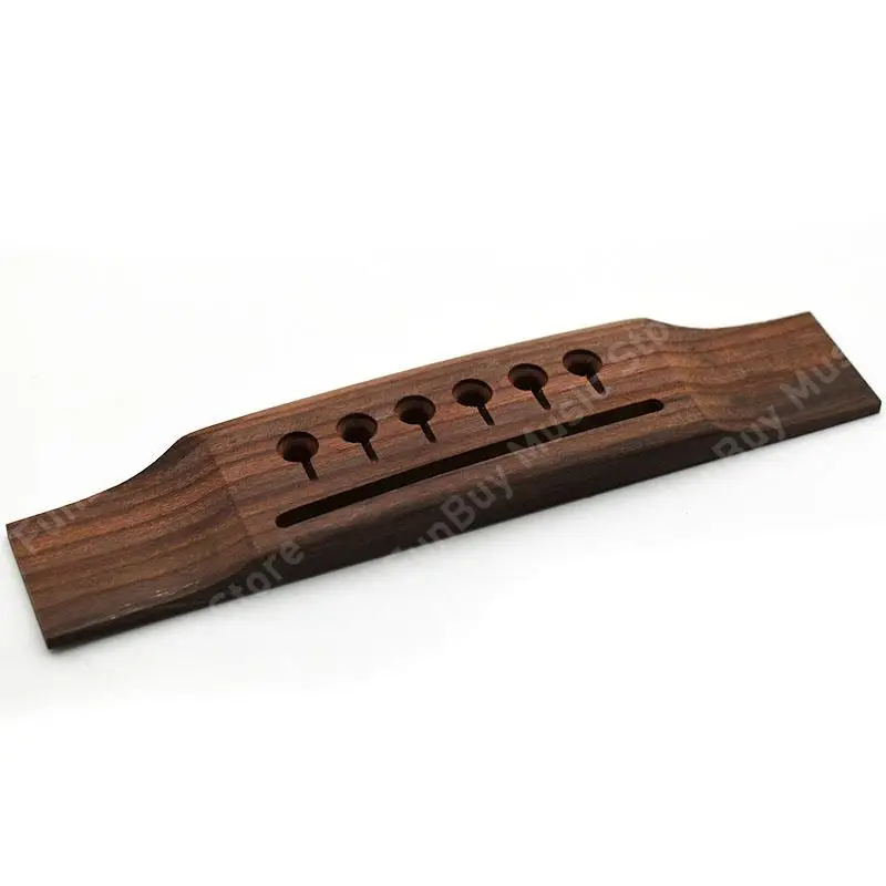 Rosewood Guitar Bridge for 6 String Acoustic Classical Guitar Wooden Guitar Replacement Parts