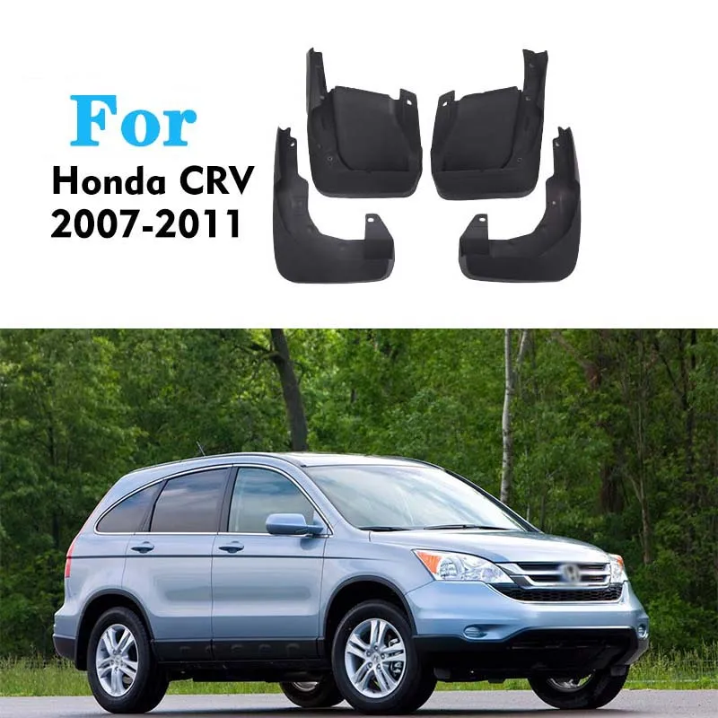 4PCS 2007-2022 Mudflaps FOR Honda CRV CR-V Mudguards Fender Mud Flap Guard Splash Mudguard Fenders car accessories auto styline