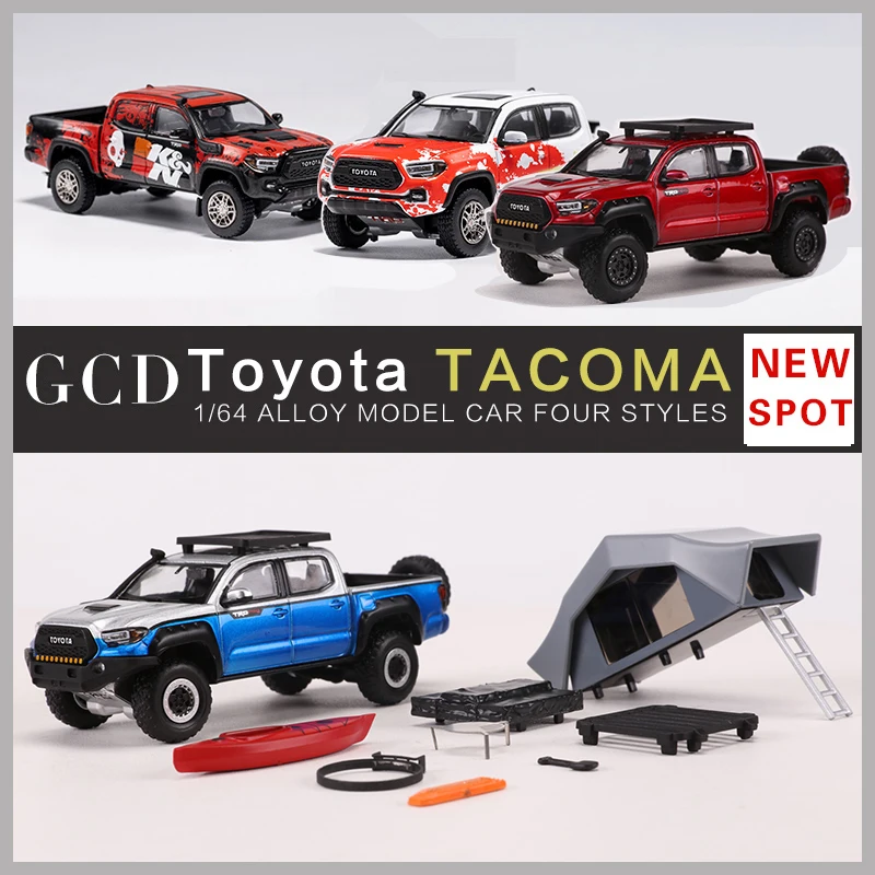 Il Modellino GCD 1:64 Toyota Tacoma in Lega Leggera: Una Scelta Eccellente per Collezionisti e Appassionati di Auto