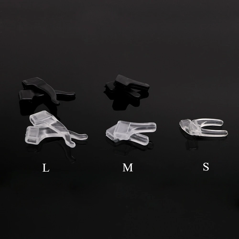 

20pcs Anti-slip Silicone Ear Grip Glasses Eyeglasses Leg Ear Hook Stopper Bracket Fastener Accessories Temple Tip Eyewear Holder