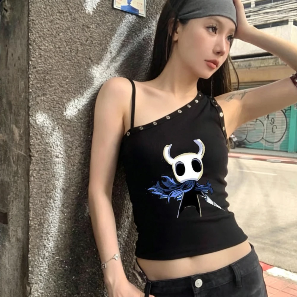 Hollow Knight crop top girl pa - Vintage Fashion For Sale review and price