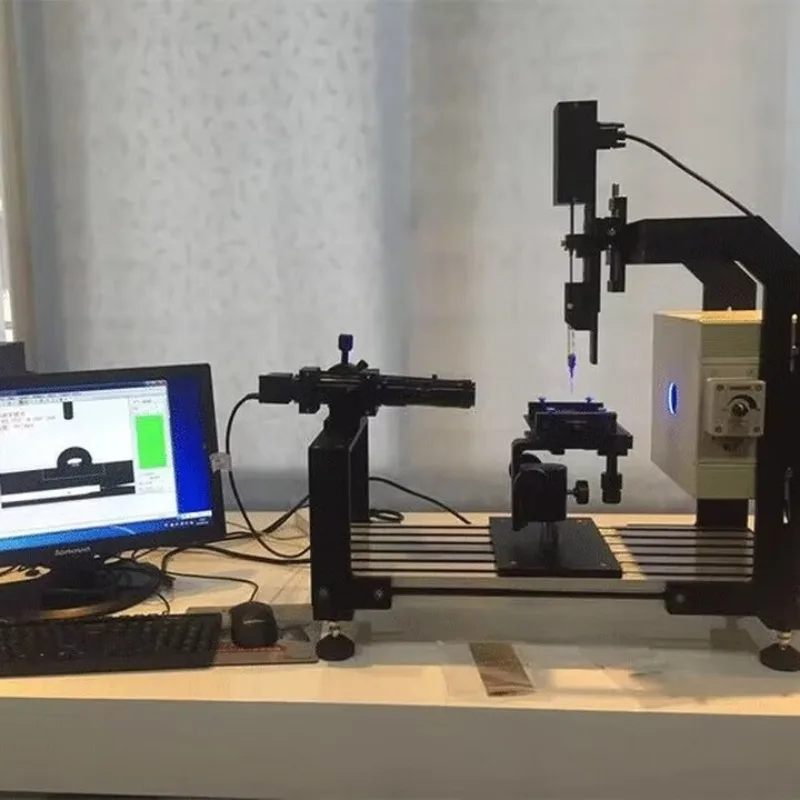 Automatic contact angle measuring instrument Liquid static and dynamic wetting performance Water drop angle measuring