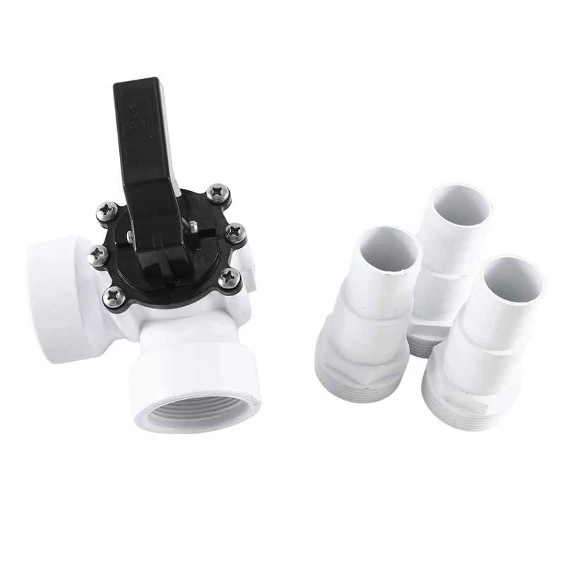 ABHS-Three Way Valve Swimming Pool Pump Connection Hose Fitting 4715 For Zodiac Vacuums Hoses Filter Pump Hoses Connecting Durab