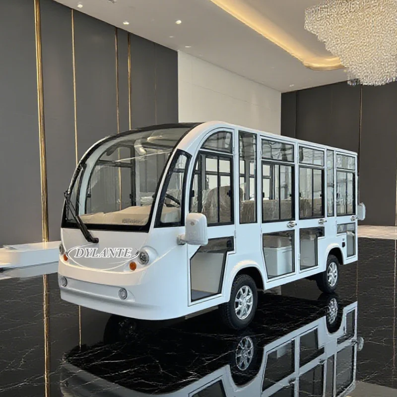 

Hot Sale Luxury Electric Sightseeing Bus New and Electric City Bus with Electric Bus 7500W Motor