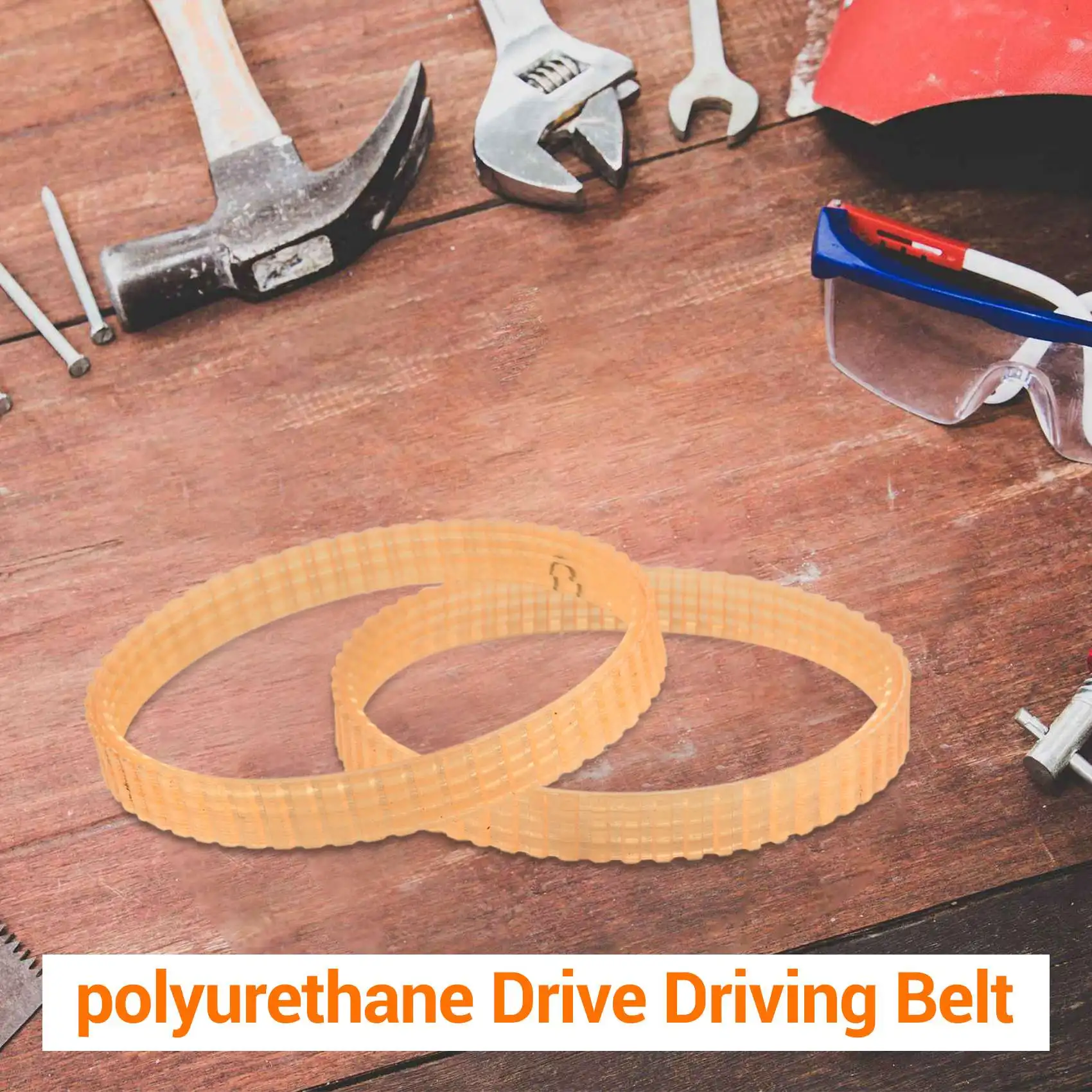 A64E 2 Pcs 9.6mm Width Electric Planer Drive Driving Belt for Makita 1900B