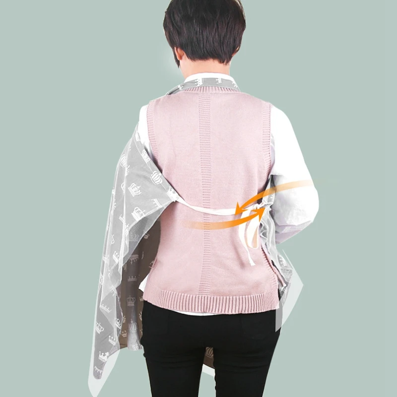 ผ้าเช็ดตัวให้นมบุตร OUT เสื้อผ้าให้นมบุตร Cape เสื้อคลุมผ้าคลุมไหล่ฤดูร้อนชุดครอบคลุม Artifact Anti-Lighting รถเข็นยุง