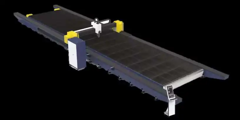 سعر جيد 6Kw -120Kw هيكل جسرية كبيرة جدًا لمنطقة العمل باستخدام الحاسب الآلي قطع ألياف الليزر للمعادن