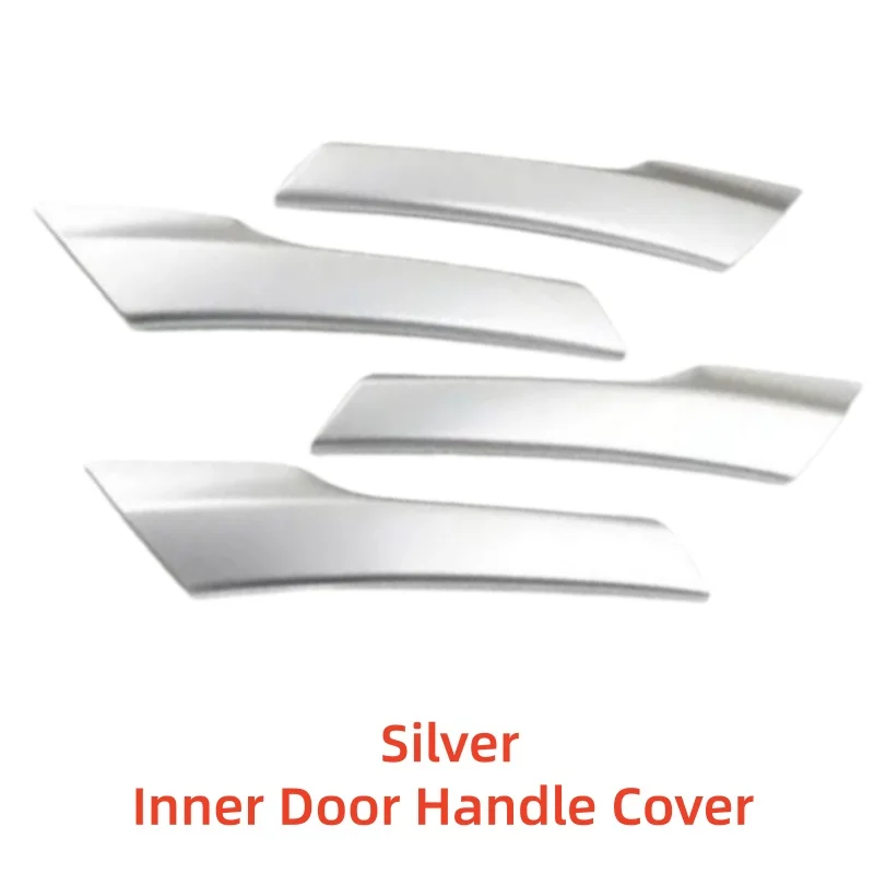 อุปกรณ์ตกแต่งภายในรถยนต์ ฝาครอบมือจับประตูด้านใน แบบติดตั้ง สำหรับรถยนต์ Volkswagen Tiguan ปี 2008 2009 2010 2011 2012-2016