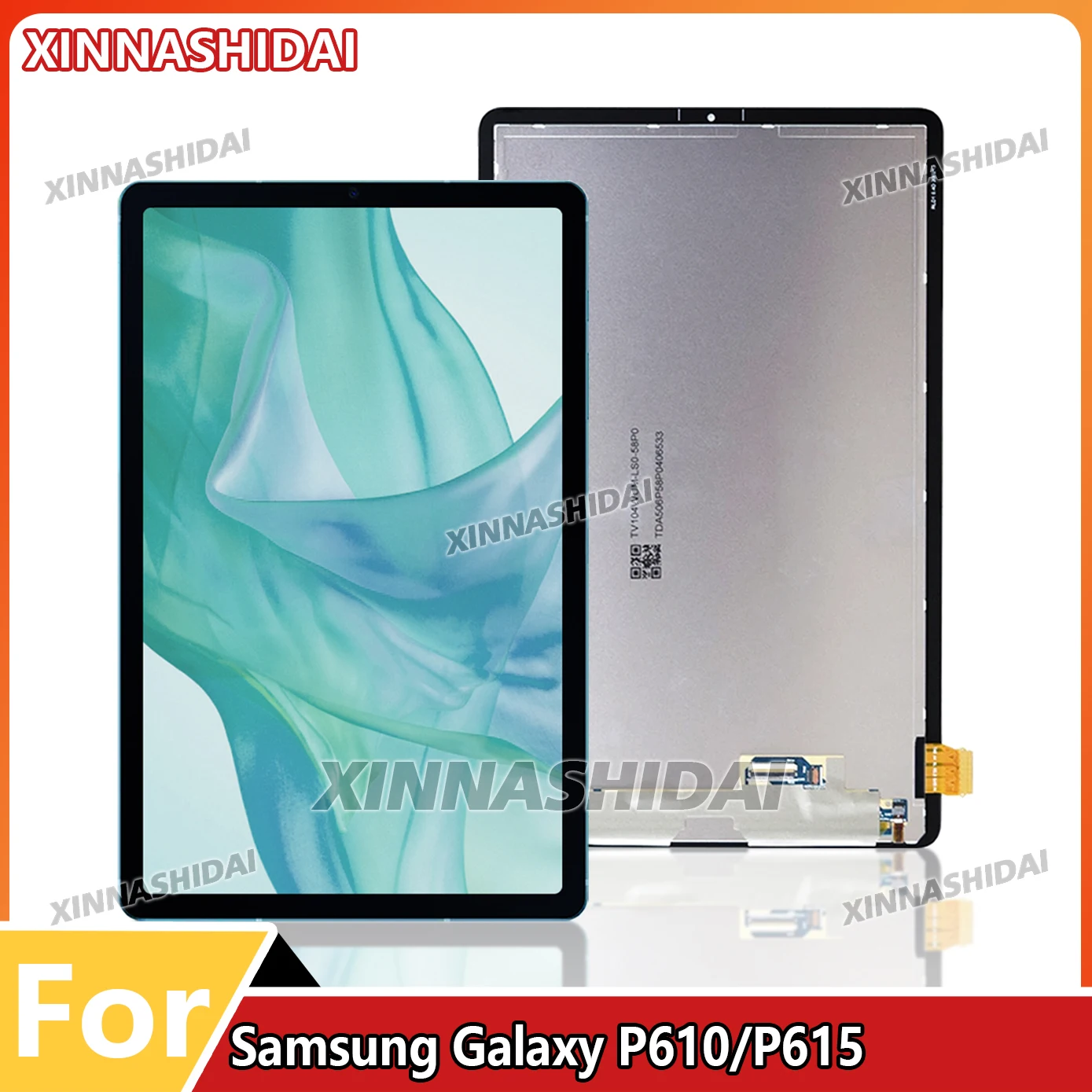

10.4" For Samsung Galaxy Tab S6 Lite P610 P615 SM-P610 SM-P615 LCD Display Touch Screen Digitize Assembly Replacement