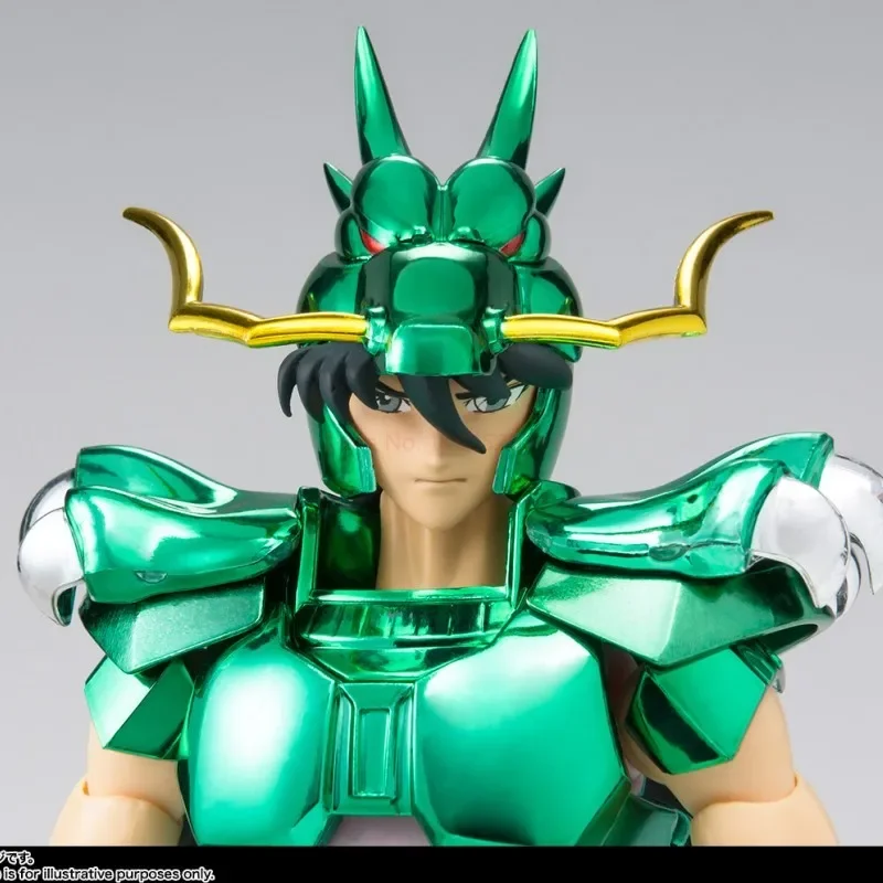 Bandai-Figurine d'action Anime, Saint Seiya, Myth Gril, Dragon Shiryu V1, Original, Drprogressif, Bronze Gril, Casque, 16cm