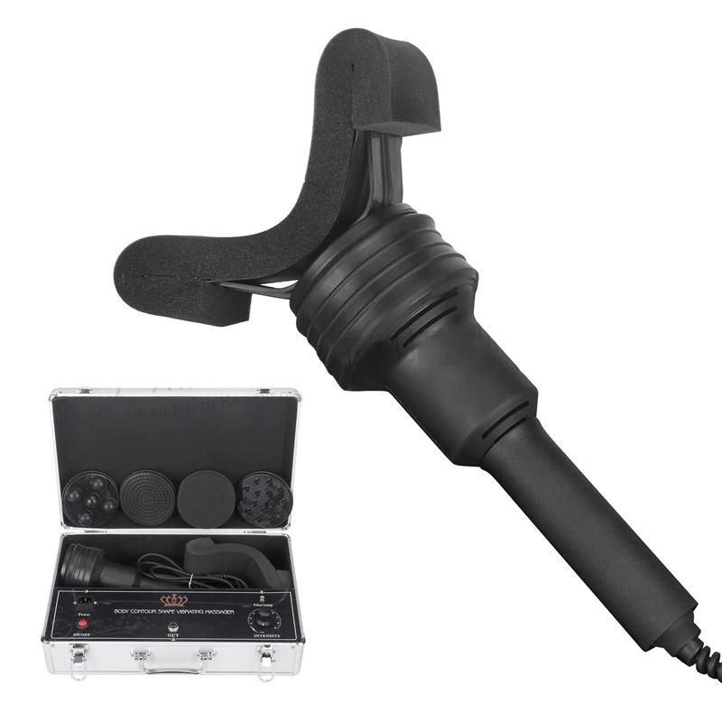 تهتز السيلوليت فقدان الوزن مدلك تخفيض الدهون كامل الجسم الاهتزاز آلة التخسيس 5 رؤساء صالون المنزل استخدام المحمولة