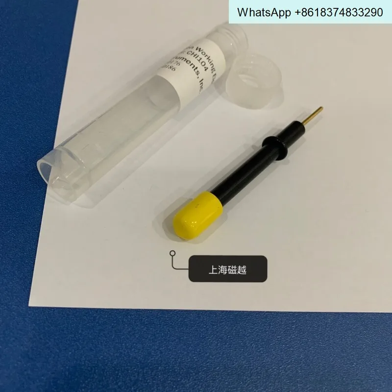 CHI104 3mm Glassy Carbon Electrode for Electrochemistry Ultrasonic Cleaning, Fast Charging Engineering