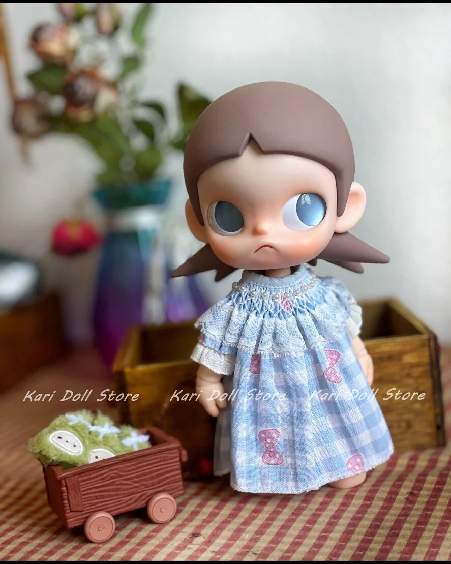 

Kari Store Handmade Dress Clothes for Zsiga 1l8 accessories Doll 8 points action figure Pleated skirt