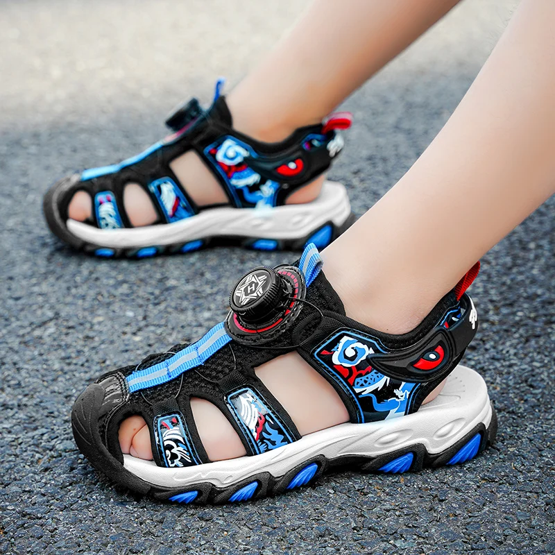 Sandali da spiaggia per bambini estivi Sneakers di moda di marca per ragazze taglia 28-38 calzature per bambini sandali antiscivolo per bambini