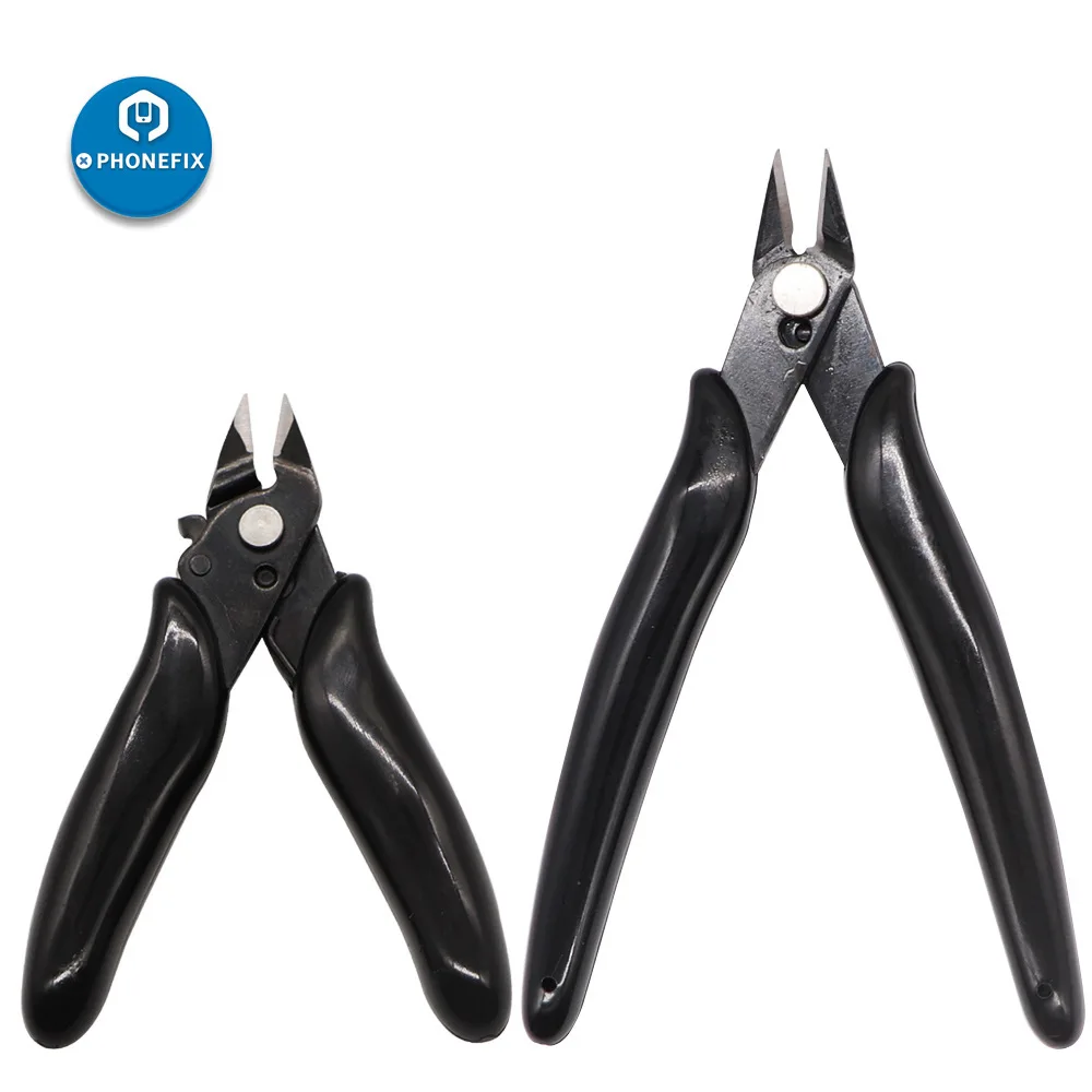 Scissors PLATO-170 oblique pliers plastic nozzles mini electronic hand-cut pliers DIY cutters hot scissors fabric