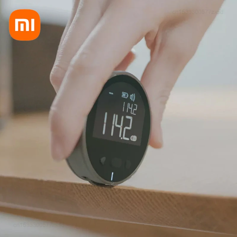 Xiaomi duka atuman q elektrisches lineal entfernungs messer band hd lcd bildschirm lineal werkzeuge bandmaß entfernungs messer digitaler entfernungs