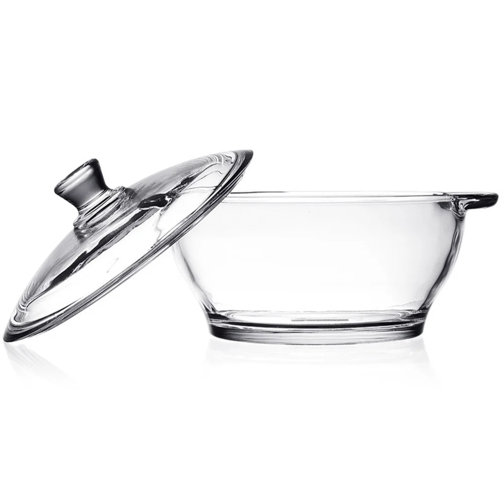 

Clear Glass Pot Kitchen Cookware Pasta Simmer Home Essentials Pots Cute Ramen Bowl Noodles Cooking