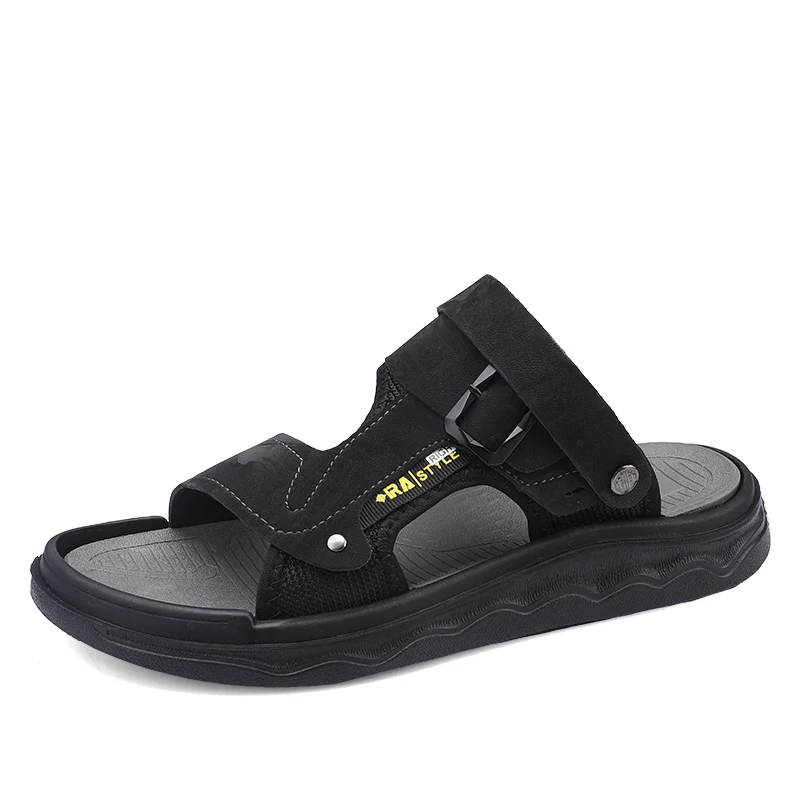 

Men's motorcycle protective sandals, breathable and heat dissipating, safe and worry-free for summer riding.