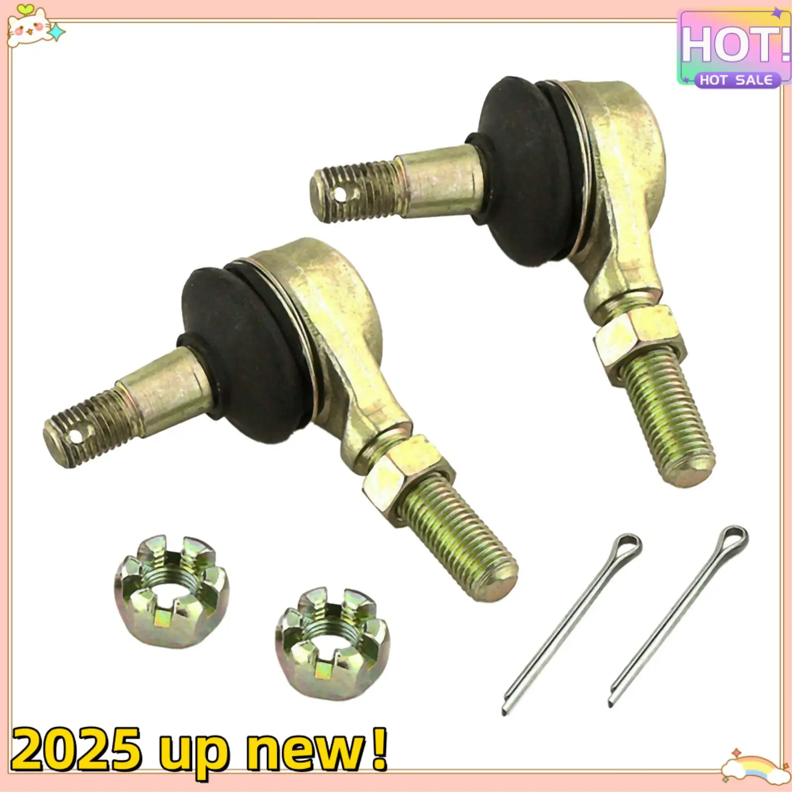 

Superior-ATV Upper And Lower Ball Joint Tie Rod Ball Joint Kit For Yamaha Warrior 350 YFM350 YFM-350 YFM350 1987-2004