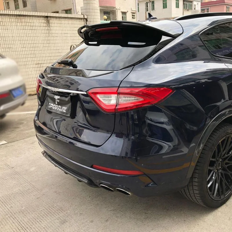 Carbon Fiber Car Wheel Arch Flares Molding Trims For Maserati Levante S Sport 4-Door 2017-2019 Wheel Opening Flare Wheel