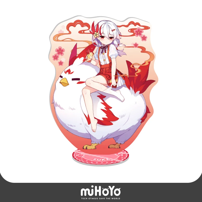 Honkai Gakuen 2 Official Merch miHoYo Original Authentic Dessert series Acrylic Stand decorate Stand Kiana