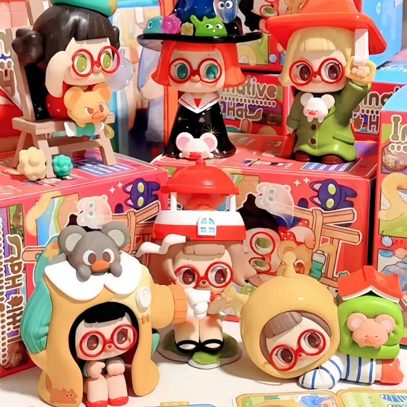 

Новые оригинальные перцовые необычные идеи "маленькая шляпа серии слепая коробка модная игрушка настольная Kawaii загадочная коробка орнамент подарки на день рождения