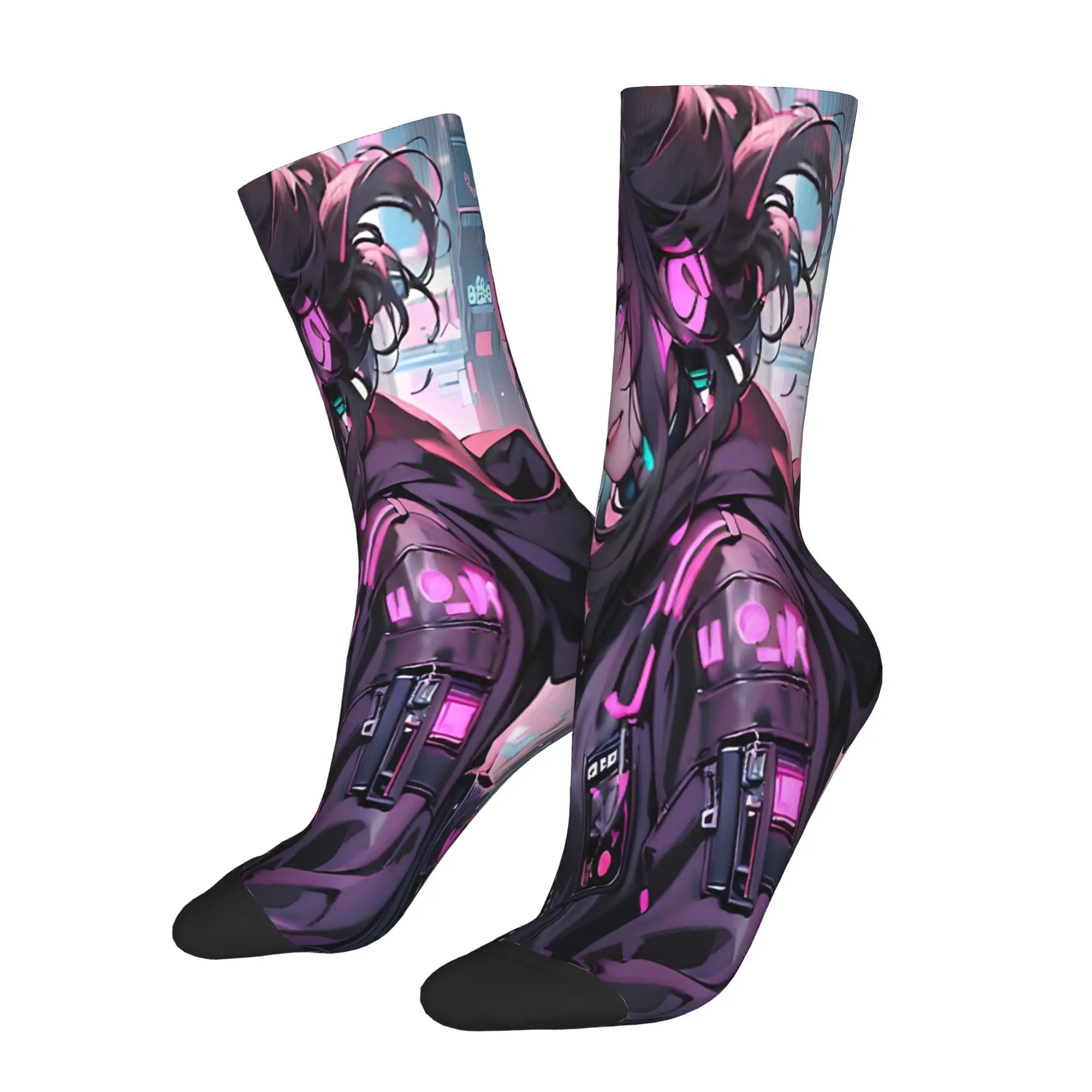 

Зимние носки унисекс Happy Socks Уличный стиль Crazy Sock