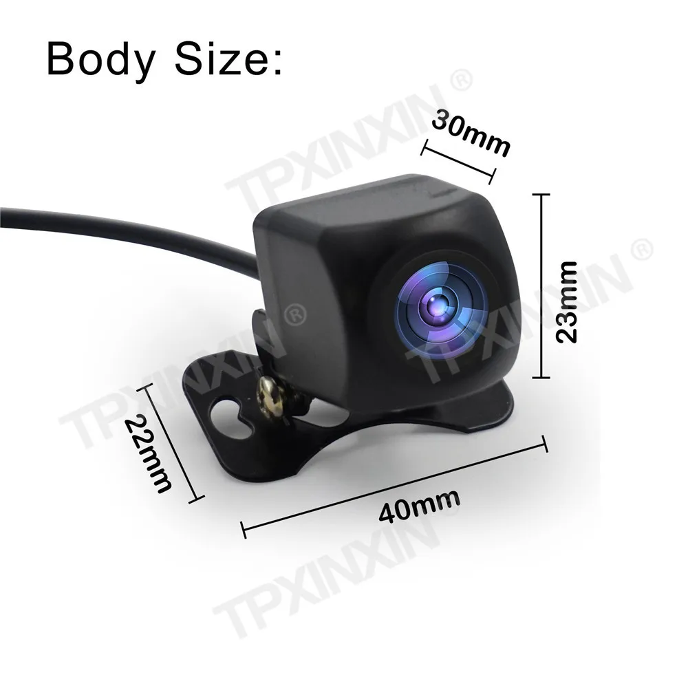 High-definition Fisheye Lens Ruler Line Front and Rear view switchable wifi Car Camera Wireless Reversing Camera Support WIFI 5G