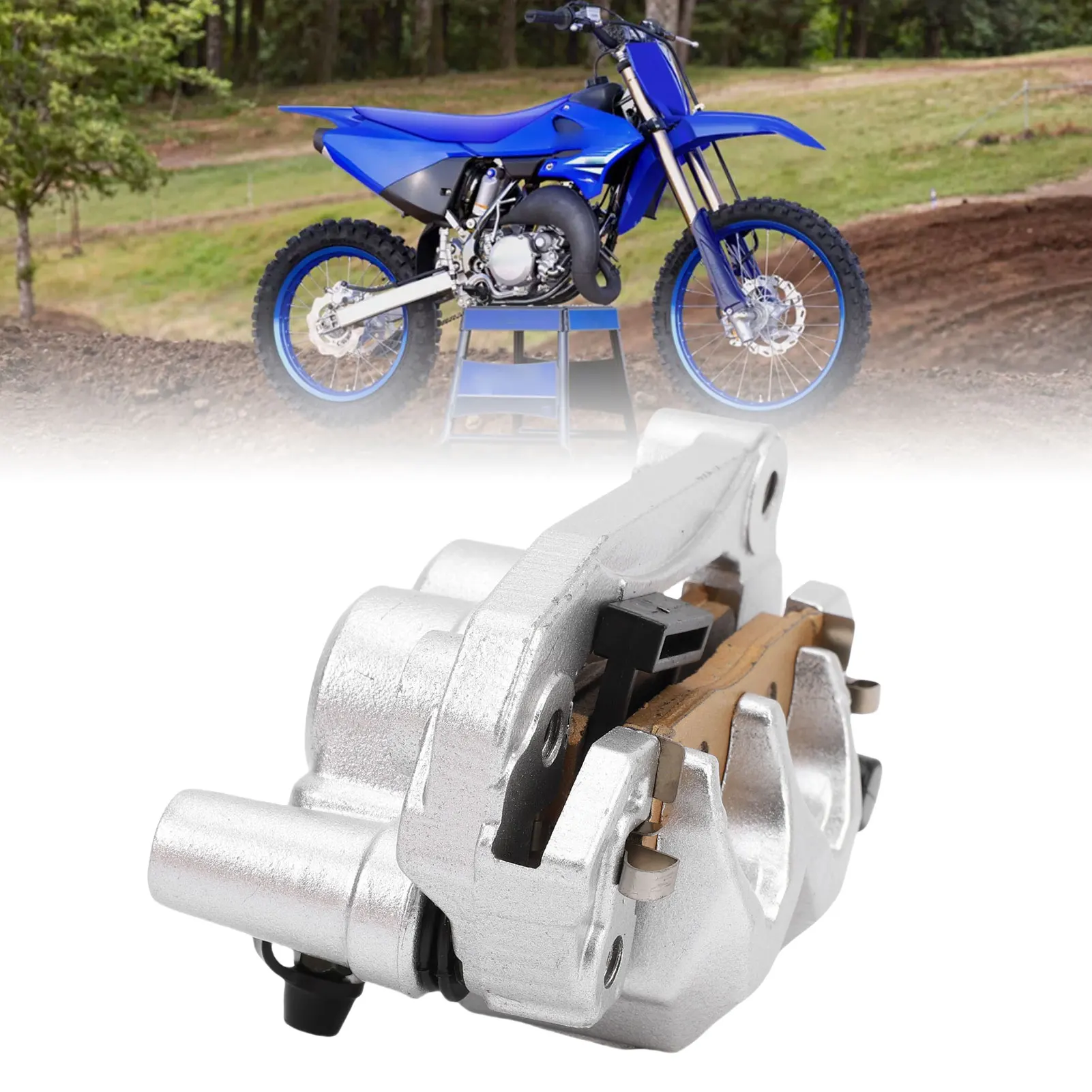 Motorcycle Front Brake Caliper 5PA-2580T-00-00 Exquisite Replacement for TTR125 YZ65 YZ80 YZ85 Motorcycle Front Brake Caliper