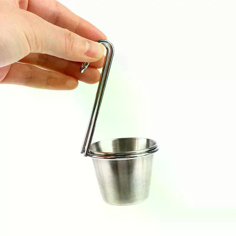 1 Set Stainless Steel French Fry Stand Cone Basket Holder for Fries Fish and Chips and Appetizers Kitchen Accessories Organizer
